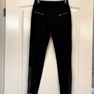 Guess Black stretchy Rayon/Nylon pants